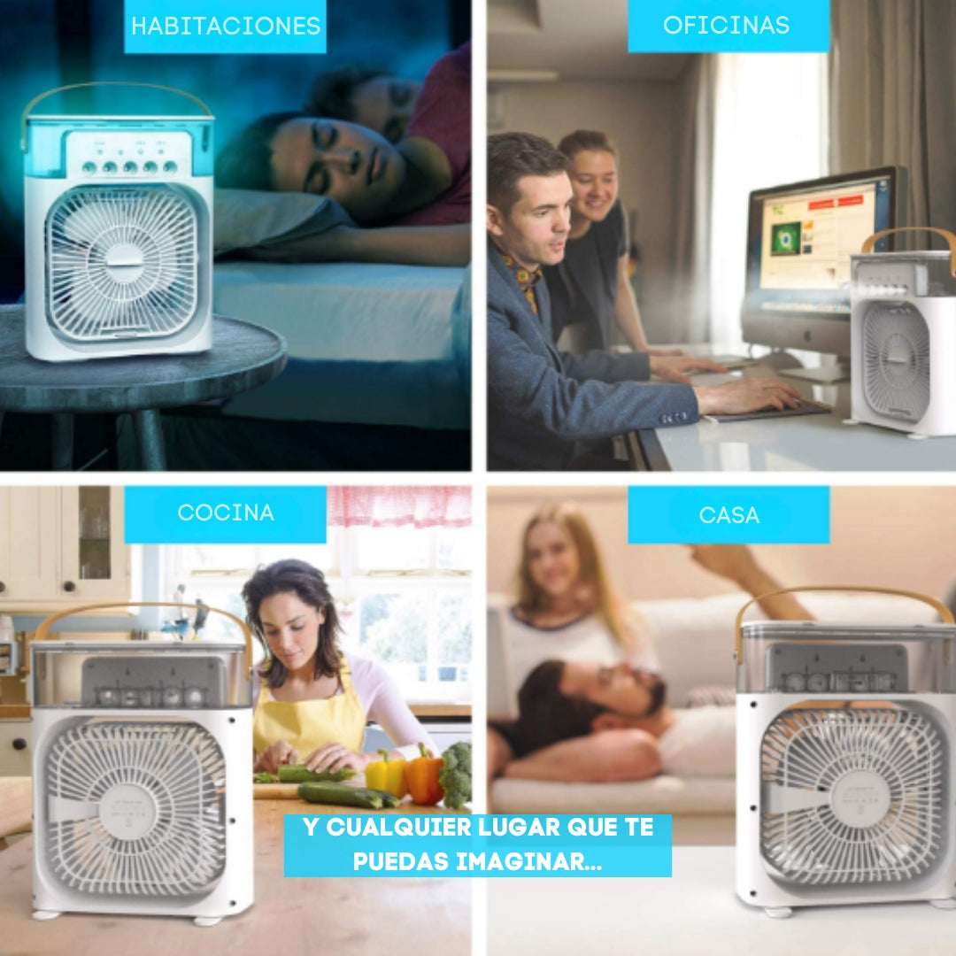 Ventilador Con Aire Acondicionado🌬️🌞