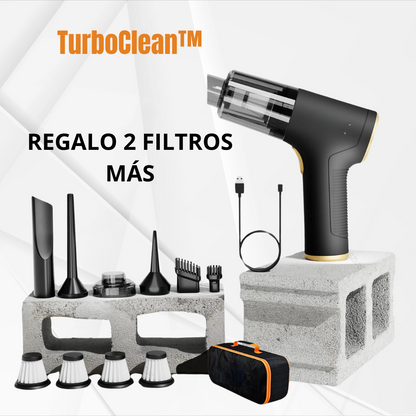 TurboClean™ - Aspiradora Potente 6 ES 1 + 2 FILTROS GRATIS