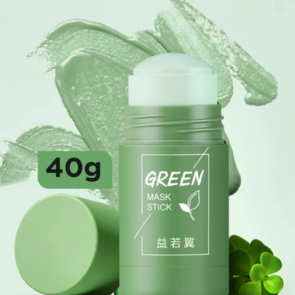 Máscara de Té Verde y Arcilla Blanca - Green Skin [Anti grasa y acné]