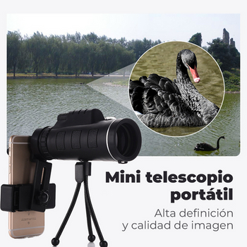 Telescopio Portátil con Visión Nocturna -Estrella