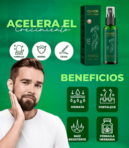 Elhoe Crecimiento Para El Cabello -2x1: Crecimiento y Control de Caída – 100%Natural